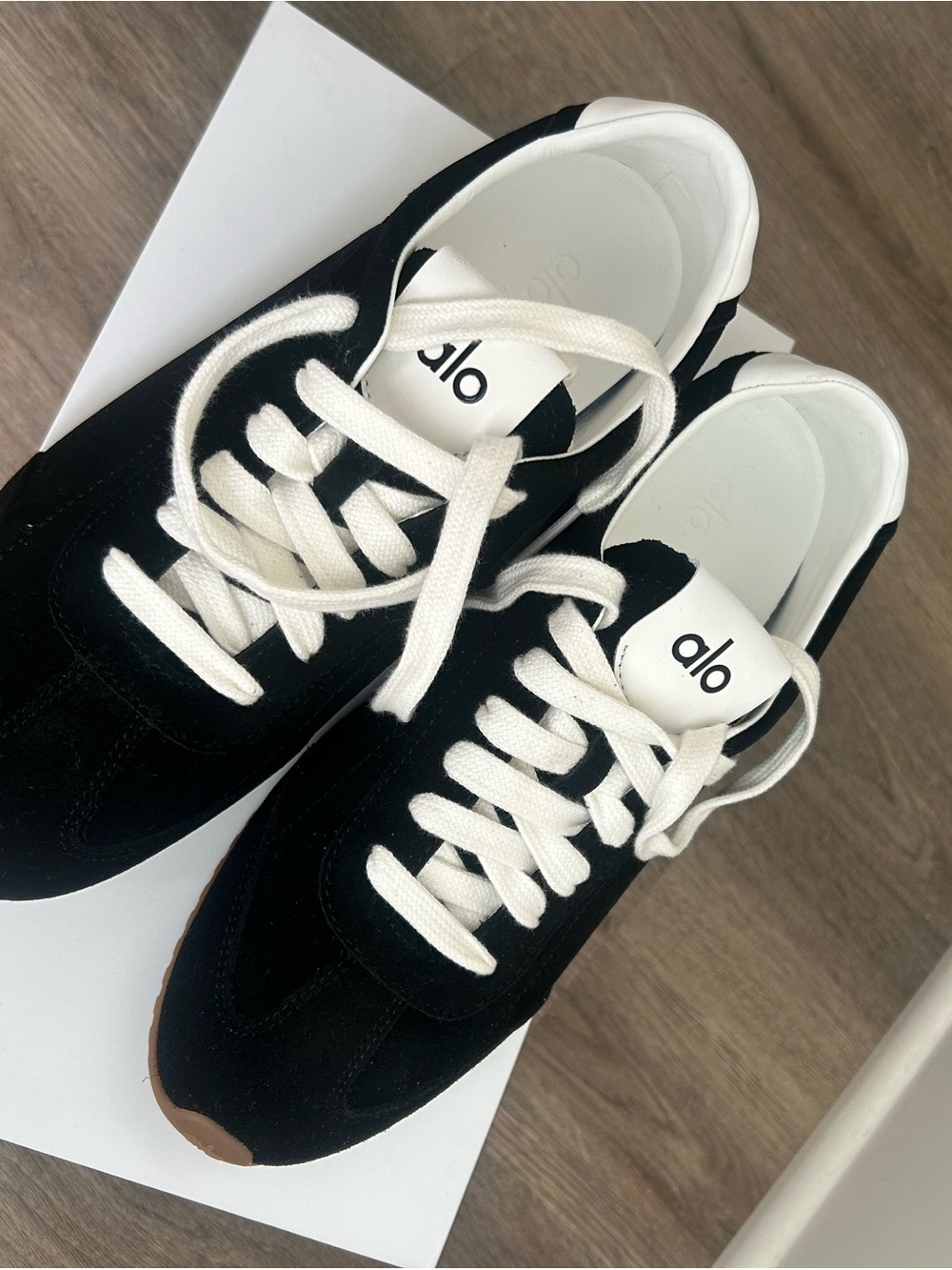 ALO Yoga Black and White Women's Sneakers